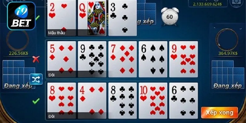 Hướng dẫn cách chơi binh xập xám tại nền tảng i9bet